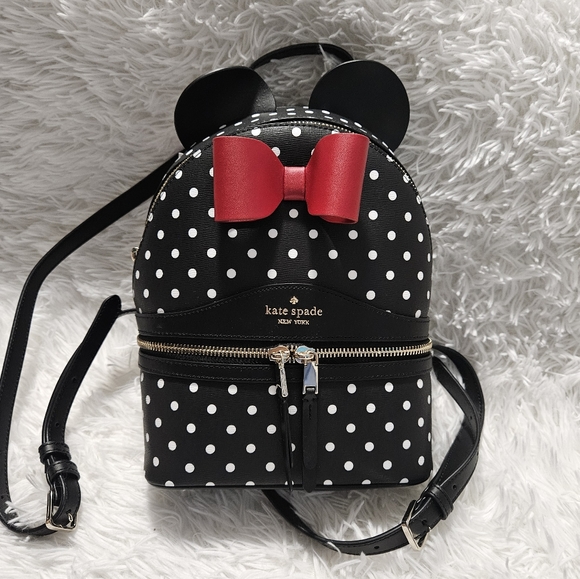 Disney X Kate Spade New York Minnie Dome Backpack - Picture 1 of 8